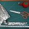 Elastic Silver Sequin Ribbon Trim Sewing Crafts DIY Dress Embellish for Wedding